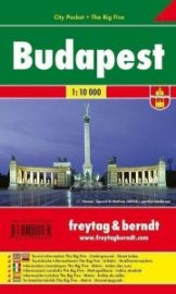 Budapešť 1:10T/kapesní plán města