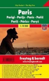 PL 69 CP Paříž 1:10 000 / kapesní plán města - Mapy Paříž Paris/Paříž 1:10T/kapesní plán města