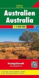 AK 187 Austrálie 1:3 000 000 / automapa - Cestopisy Austrálie Australien, Australia/Austrálie 1:3,5M/mapa