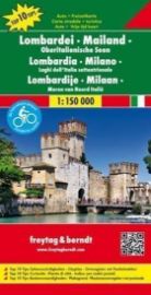 AK 0632 Lombardie, Milánsko 1:150 000 - Mapy Milán Lombardei, Mailand, Oberitalienische Seen/Lombardie,Miláno,Hornoitalská jezera 1:150T/automapa