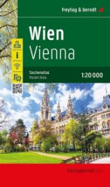 Vídeň 1:20 000 / kapesní atlas - Mapy Vídeň Vídeň 1:20 000 / kapesní atlas