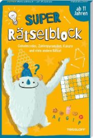 Super Rätselblock ab 11 Jahren. Geheimcodes, Zahlenpyramiden, Kakuro und viele andere Räts