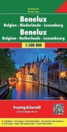 AK 80 Benelux 1:500 000 / automapa - Mapy Benelux Benelux 1 : 500 000 (automapa)