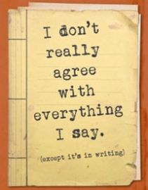 Zápisník - I don't really agree