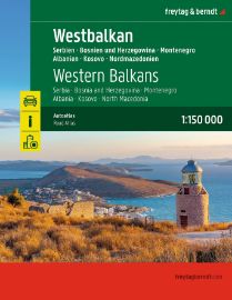 Západní Balkán 1:150 000 / autoatlas