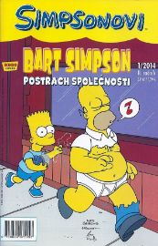 Simpsonovi - Bart Simpson 1/2014 - Postrach společnosti - Matt Groening - Dětský komiks Simpsonovi Simpsonovi - Bart Simpson 1/2014 - Postrach společnosti