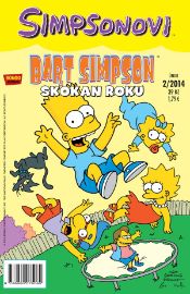 Simpsonovi - Bart Simpson 2/14 - Skokan roku - Matt Groening - Dětský komiks Simpsonovi Simpsonovi - Bart Simpson 2/14 - Skokan roku