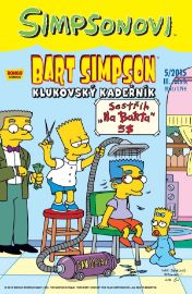 Simpsonovi - Bart Simpson 05/15 - Klukovský kadeřník - Matt Groening - Dětský komiks Simpsonovi Simpsonovi - Bart Simpson 05/15 - Klukovský kadeřník