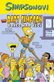 Simpsonovi - Bart Simpson 7/2016 - Borec nad věcí - Matt Groening - Dětský komiks Simpsonovi Bart Simpson 7/2016 Borec nad věcí