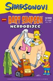 Simpsonovi - Bart Simpson 12/2018 - Nerdobijec - kolektiv autorů - Dětský komiks Simpsonovi Bart Simpson 12/2018: Nerdobijec