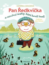Pan Ředkvička a vesmírné úvahy, které končí boulí - Kateřina Závadová - Vtipné knihy pro děti Pan Ředkvička a vesmírné úvahy, které končí boulí