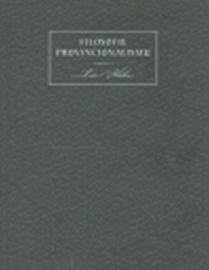 Filosofie provincionalismu