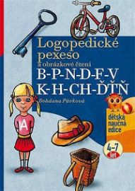 Logopedické pexeso a obrázkové čtení B-P-N-D-F-V-K