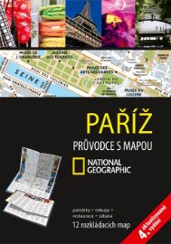 Paříž - Průvodce s mapou - Mélani Le Bris - Mapy Paříž Paříž - Průvodce s mapou