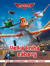 Letadla - Velká kniha zábavy • Čtení • omalovánky • hádanky • pexeso