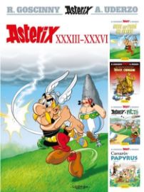 Asterix XXXIII - XXXVI - René Goscinny,Albert Uderzo,Jean-Yves Ferri - Dětský komiks Asterix a Obelix Asterix XXXIII - XXXVI