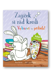 Zajíček si rád kreslí - Vybarvi si příběh!