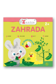 Malý zajíček - Zahrada - Omalovánky zvířata Malý zajíček - Zahrada