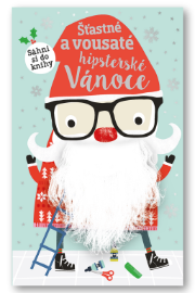Šťastné a vousaté hipsterské Vánoce