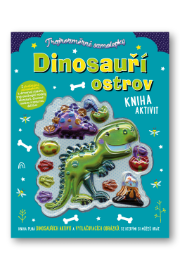 Trojrozměrné samolepky Dinosauří ostrov - Stuart Lynch - 3D samolepky Trojrozměrné samolepky Dinosauří ostrov