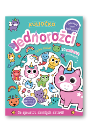 Kuliočko Jednorožci 20 reliéfních samolepek