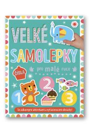 Velké samolepky pro malé ruce Čísla - Samolepky číslice Velké samolepky pro malé ruce Čísla