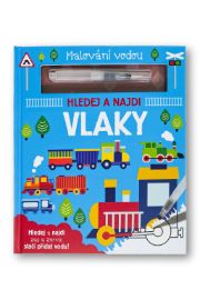 Malování vodou Vlaky - Omalovánky auta Malování vodou Vlaky
