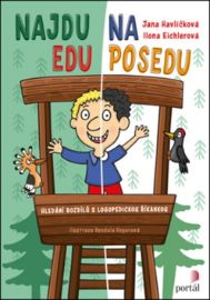 Najdu Edu na posedu - Hledání rozdílů s logopedickou říkankou - Jana Havlíčková,Ilona Eichlerová - Logopedické básničky pro děti Najdu Edu na posedu - Hledání rozdílů s logopedickou říkankou