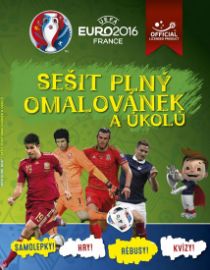 EURO 2016 - Sešit plný omalovánek a úkolů