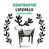 Kontrastní leporelo: Roztomilá zvířátka