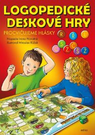 Logopedické deskové hry – Procvičujeme hlásky L, CSZ, ČŠŽ, R a Ř - Ivana Novotná - Vzdělávací hry Logopedické deskové hry