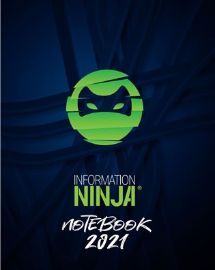 Information Ninja: Notebook 2021 - zelený
