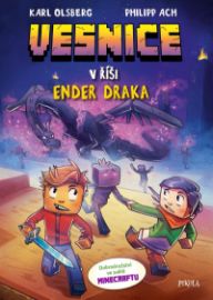 Minecraft: Vesnice. V říši Ender draka - Karl Olsberg - Dětský komiks Minecraft Minecraft: Vesnice. V říši Ender draka