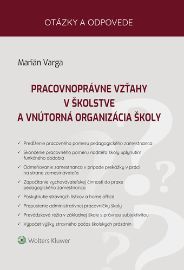 Pracovnoprávne vzťahy v školstve a vnútorná organizácia školy