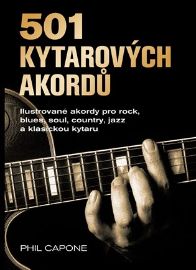 501 kytarových akordů - Ilustrované akordy pro rock, blues, soul, country, jazz a klasicko