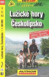 SC 102 Lužické hory, Českolipsko 1:60 000 - Cyklistické mapy Lužické hory 1:60T - cyklomapa