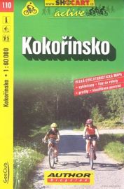 SC 110 Kokořínsko 1:60 000 - Cyklistické mapy Kokořínsko - cyklomapa