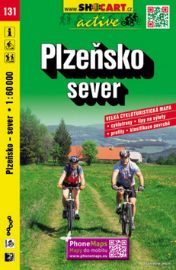 SC 131 Plzeňsko sever 1:60 000 - Cyklistické mapy Plzeňsko sever 1:60T - cyklomapa