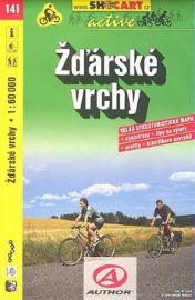 SC 141 Žďárské vrchy 1:60 000 - Cyklistické mapy Žďárské vrchy cmč. 141. 1:60T - cyklomapa