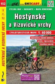 SC 152 Hostýnské a Vizovické vrchy 1:60 000 - Cyklistické mapy Cyklomapa Hostynské a Vizovické vrchy č. 152