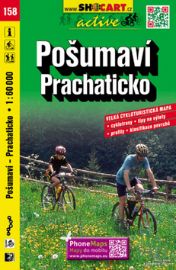 SC 158 Pošumaví, Prachaticko 1:60 000 - Cyklistické mapy Pošumaví,Prachaticko cmc.158. 1:60T - cyklomapa
