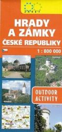 Hrady a zámky České republiky - 1:800 000
