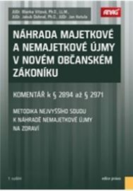Náhrada majetkové a nemajetkové újmy v novém občanském zákoníku – komentář k § 2894 až § 2971
