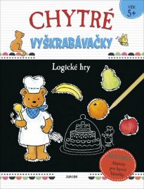Chytré vyškrabávačky Logické hry - kolektiv autorů - Stírací obrázky pro děti Chytré vyškrabávačky - Logické hry