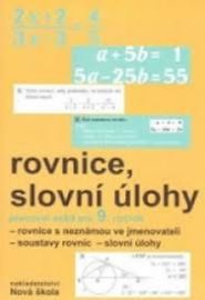 Rovnice, slovní úlohy PS pro 9.ročník