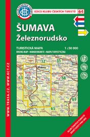 Šumava, Železnorudsko /KČT 64 1:50T Turistická mapa