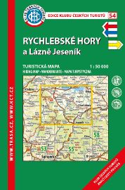KČT 54 Rychlebské hory 1:50 000 / turistická mapa