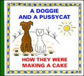 A Doggie and Pussycat - How They Were Making a Cake - Josef Čapek - Anglické knihy pro děti A Doggie and Pussycat - How They Were Making a Cake