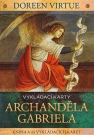 Vykládací karty archanděla Gabriela - kniha a 44 karet