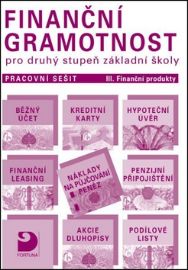 Finanční gramotnost pro 2. st. ZŠ – Finanční produkt - učebnice